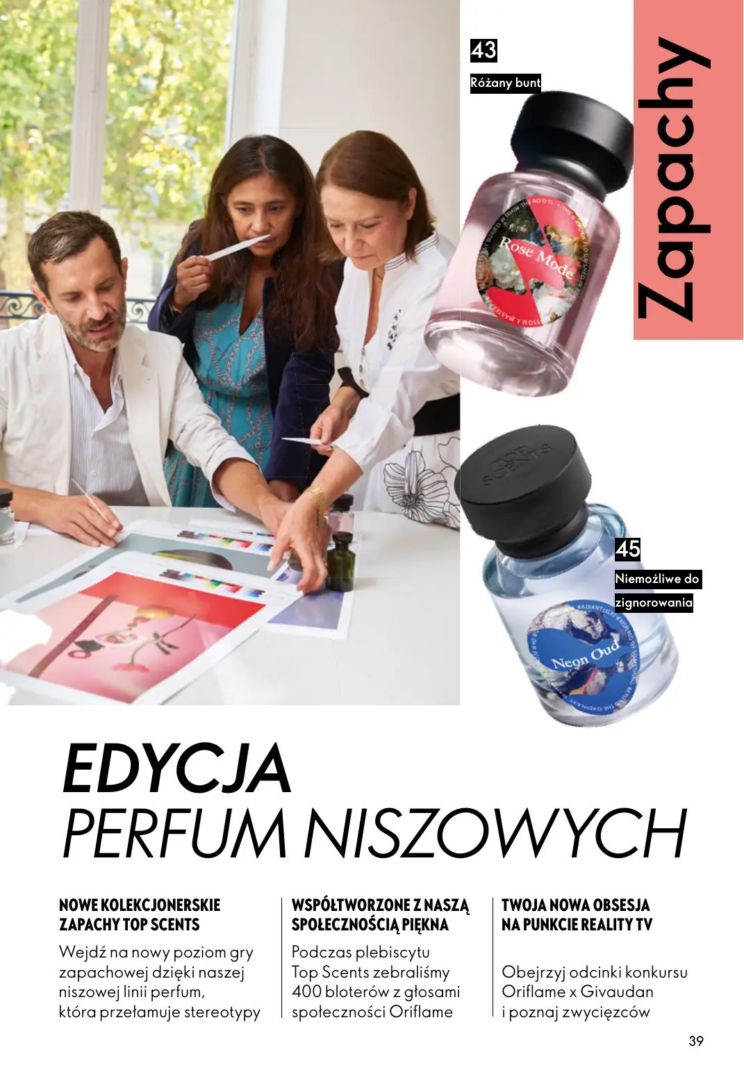 gazetka promocyjna ORIFLAME Pielęgnacja skóry, którą ona pokocha - Strona 39