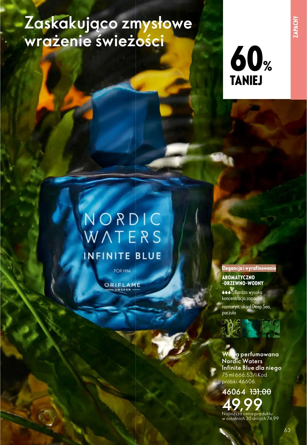 gazetka promocyjna ORIFLAME Pielęgnacja skóry, którą ona pokocha - Strona 63