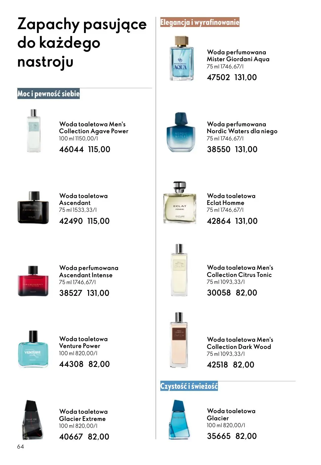 gazetka promocyjna ORIFLAME Pielęgnacja skóry, którą ona pokocha - Strona 64