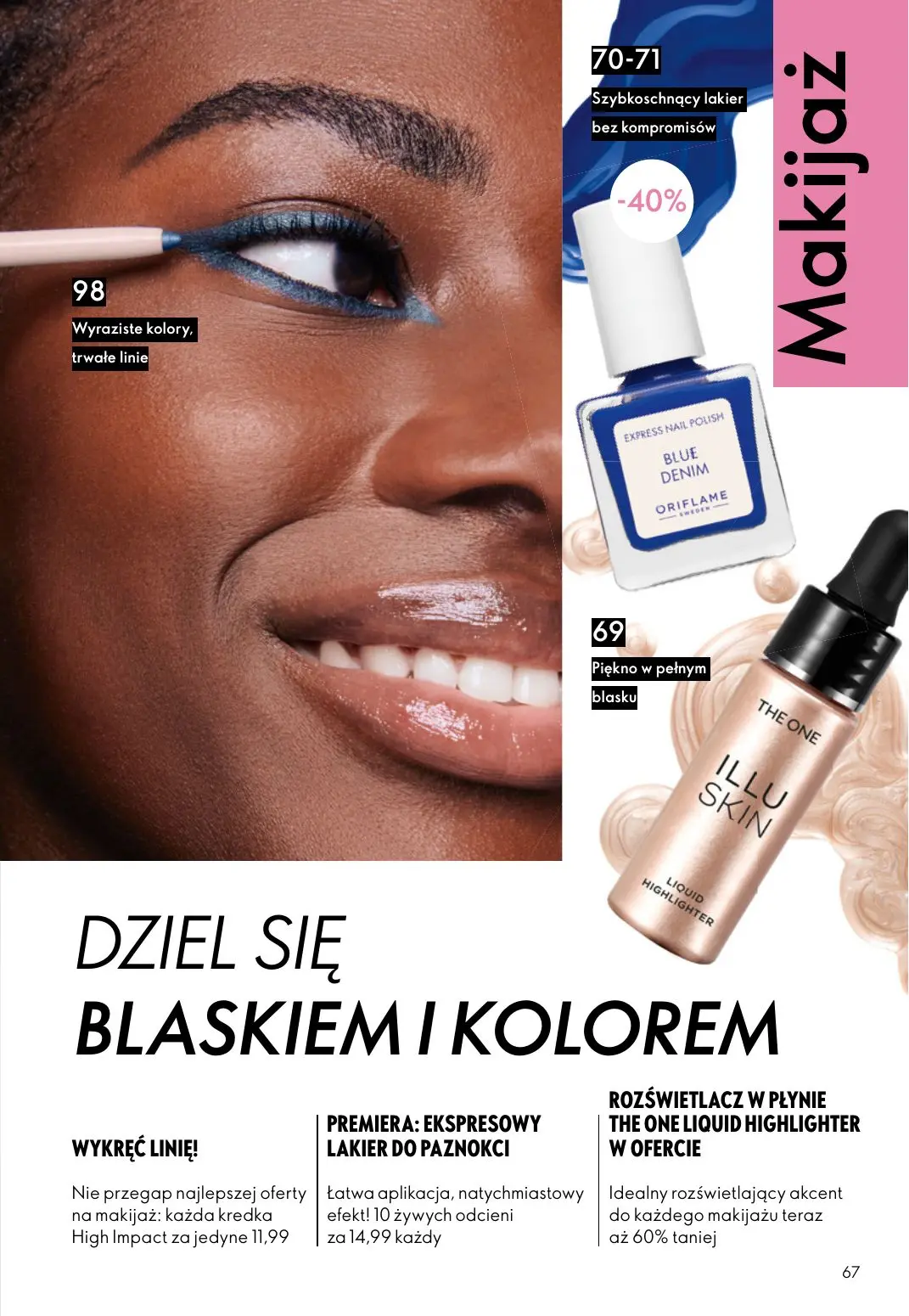 gazetka promocyjna ORIFLAME Pielęgnacja skóry, którą ona pokocha - Strona 67