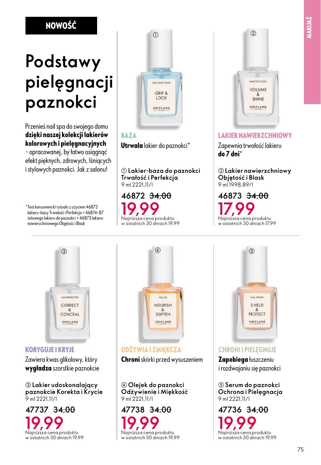 gazetka promocyjna ORIFLAME Pielęgnacja skóry, którą ona pokocha - Strona 75