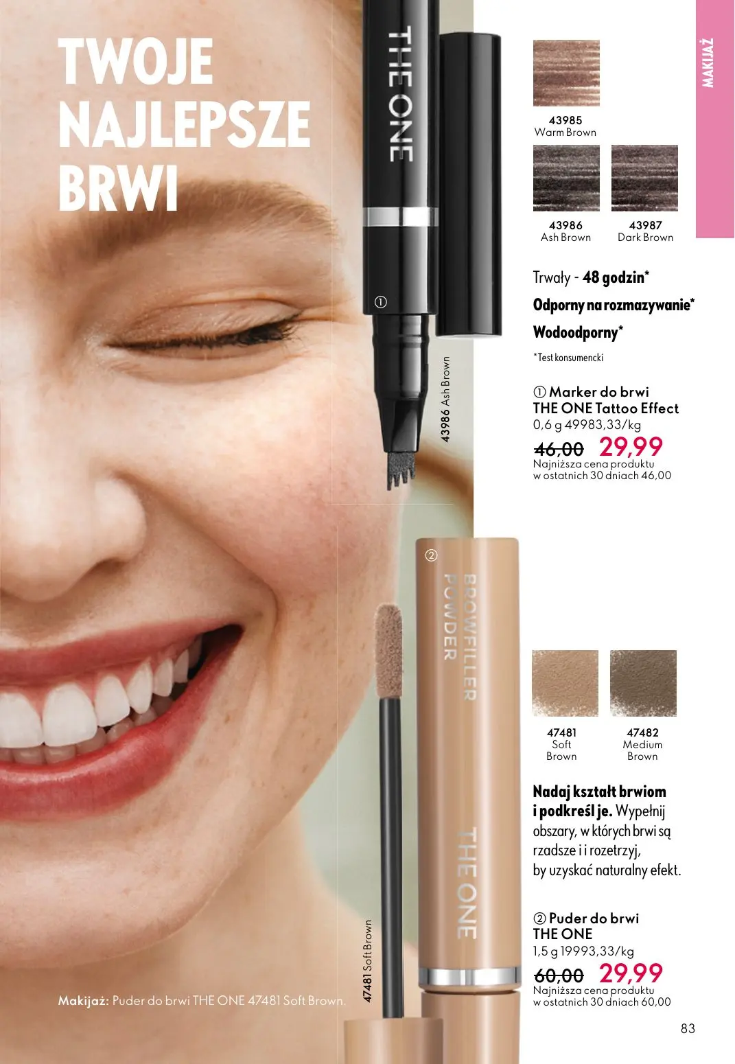 gazetka promocyjna ORIFLAME Pielęgnacja skóry, którą ona pokocha - Strona 83