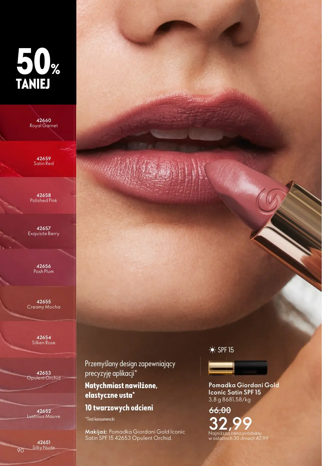 gazetka promocyjna ORIFLAME Pielęgnacja skóry, którą ona pokocha - Strona 90