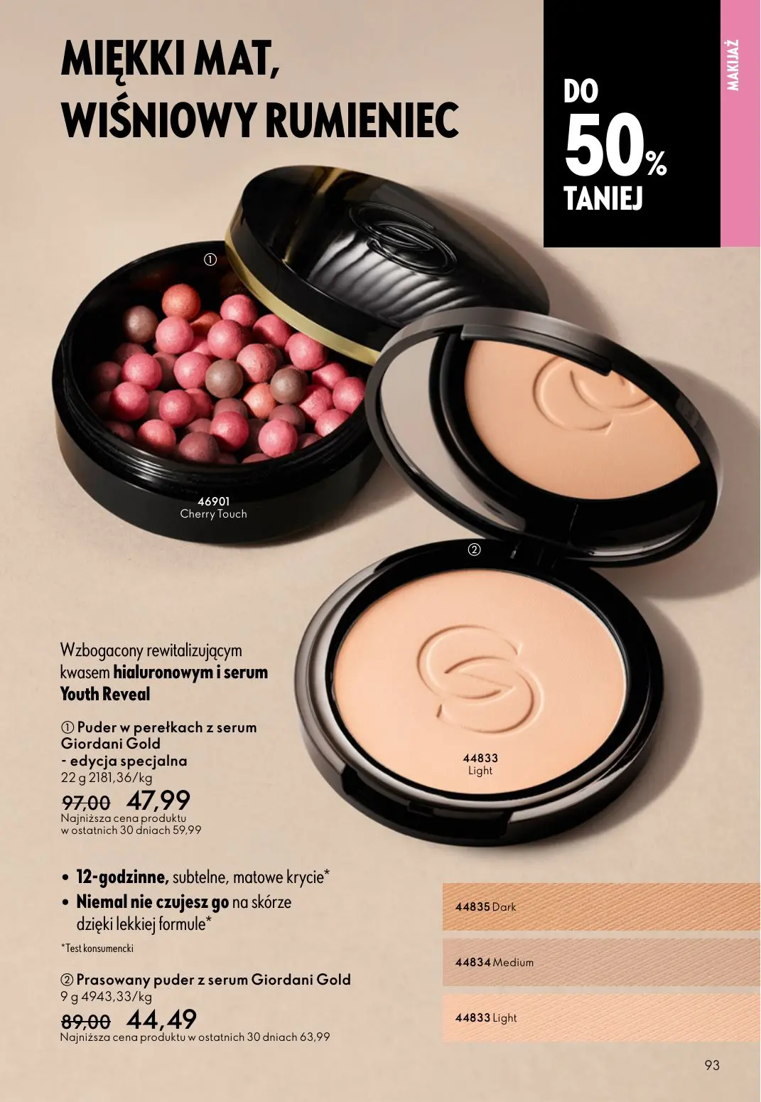 gazetka promocyjna ORIFLAME Pielęgnacja skóry, którą ona pokocha - Strona 93