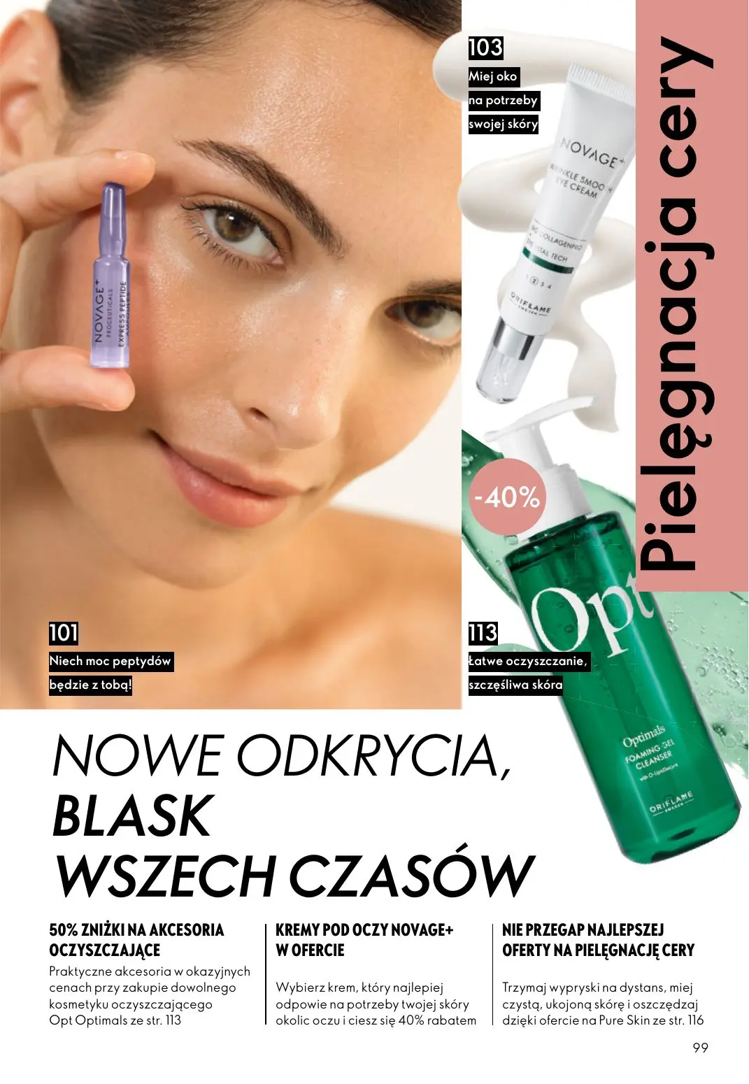 gazetka promocyjna ORIFLAME Pielęgnacja skóry, którą ona pokocha - Strona 99