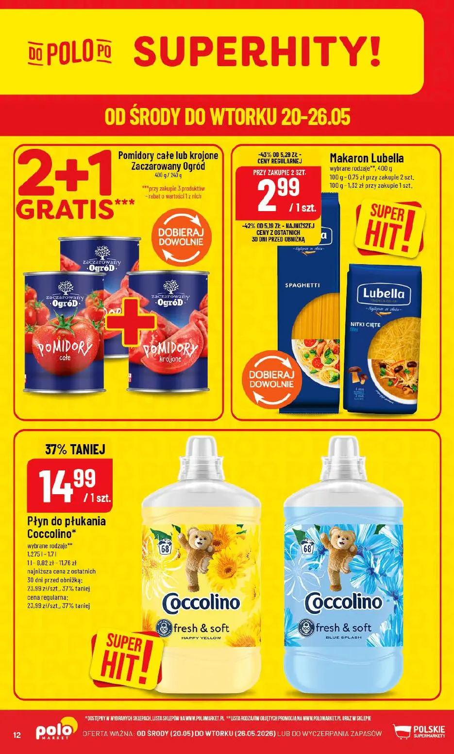 gazetka promocyjna POLOmarket Kujawsko-pomorskie, Pomorskie - Mamy okazje - Strona 12