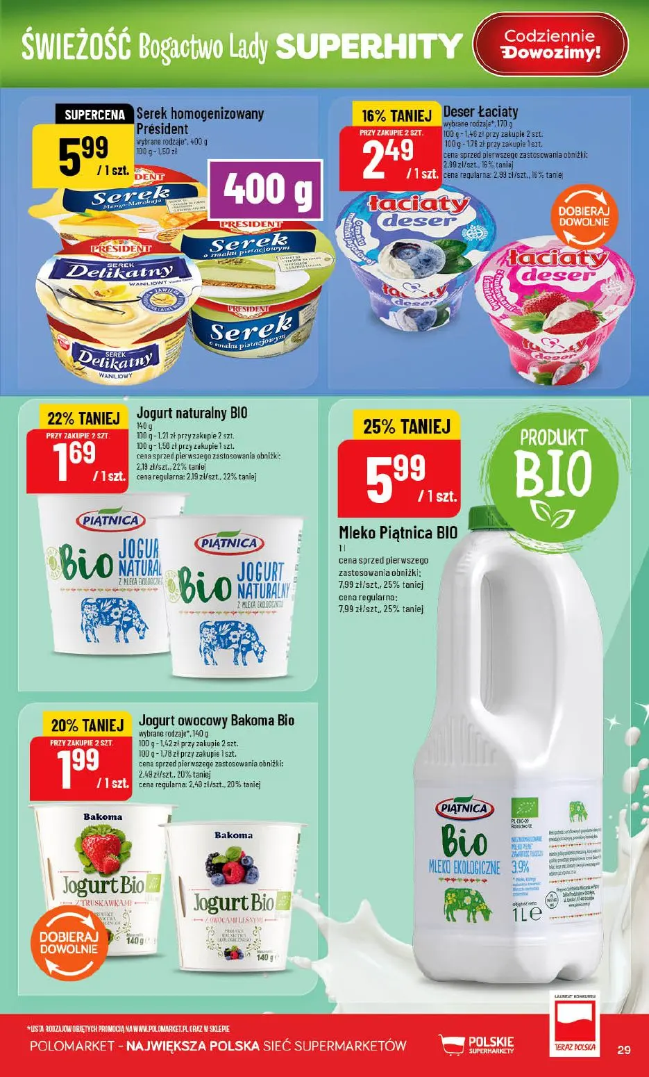 gazetka promocyjna POLOmarket Kujawsko-pomorskie, Pomorskie - Mamy okazje - Strona 29