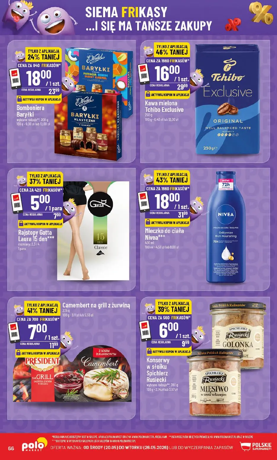 gazetka promocyjna POLOmarket Kujawsko-pomorskie, Pomorskie - Mamy okazje - Strona 66