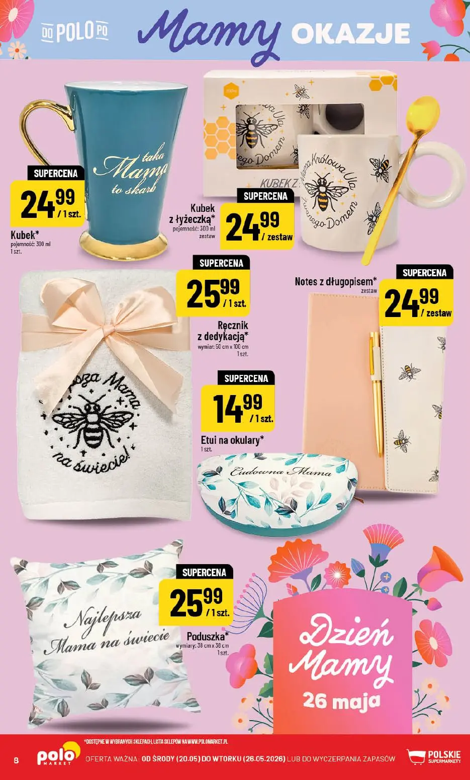 gazetka promocyjna POLOmarket Mamy okazje na Dzień Mamy 💗 - Strona 8