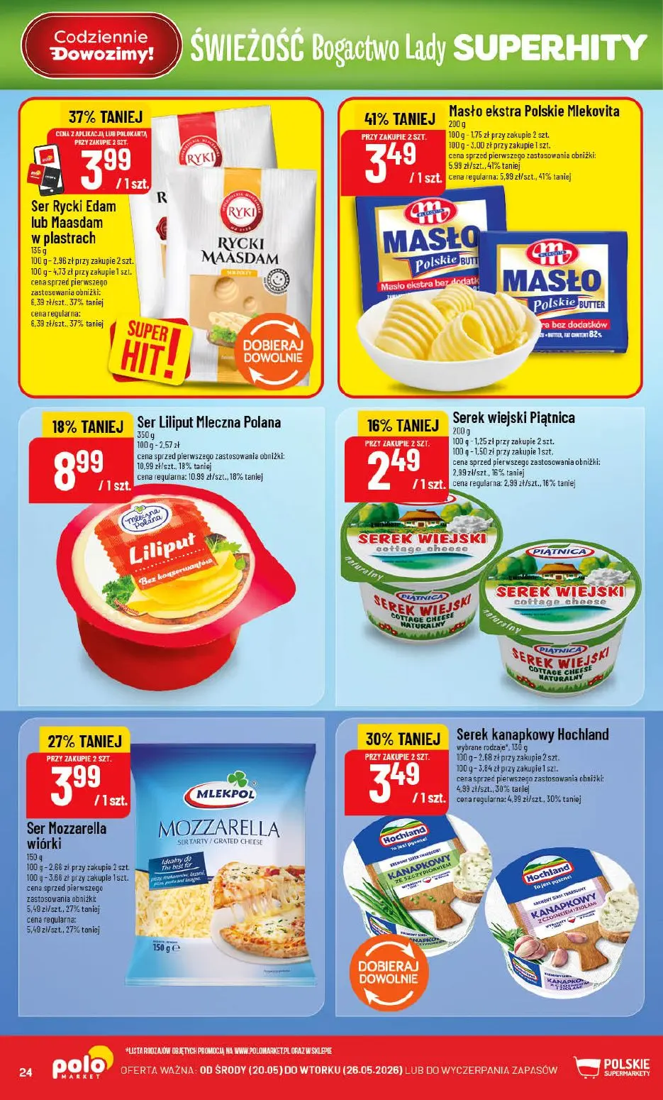 gazetka promocyjna POLOmarket Mamy okazje na Dzień Mamy 💗 - Strona 24