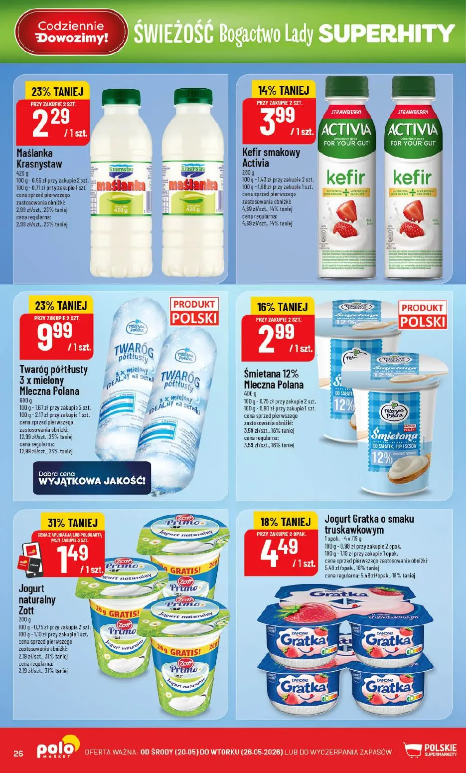 gazetka promocyjna POLOmarket Mamy okazje na Dzień Mamy 💗 - Strona 26