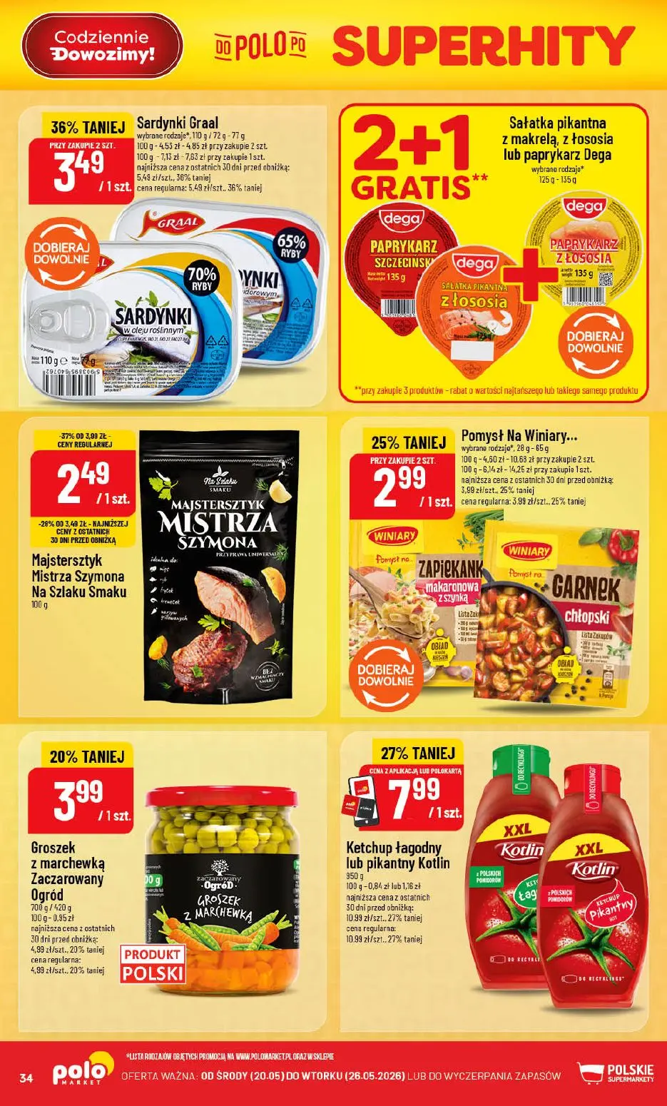 gazetka promocyjna POLOmarket Mamy okazje na Dzień Mamy 💗 - Strona 34