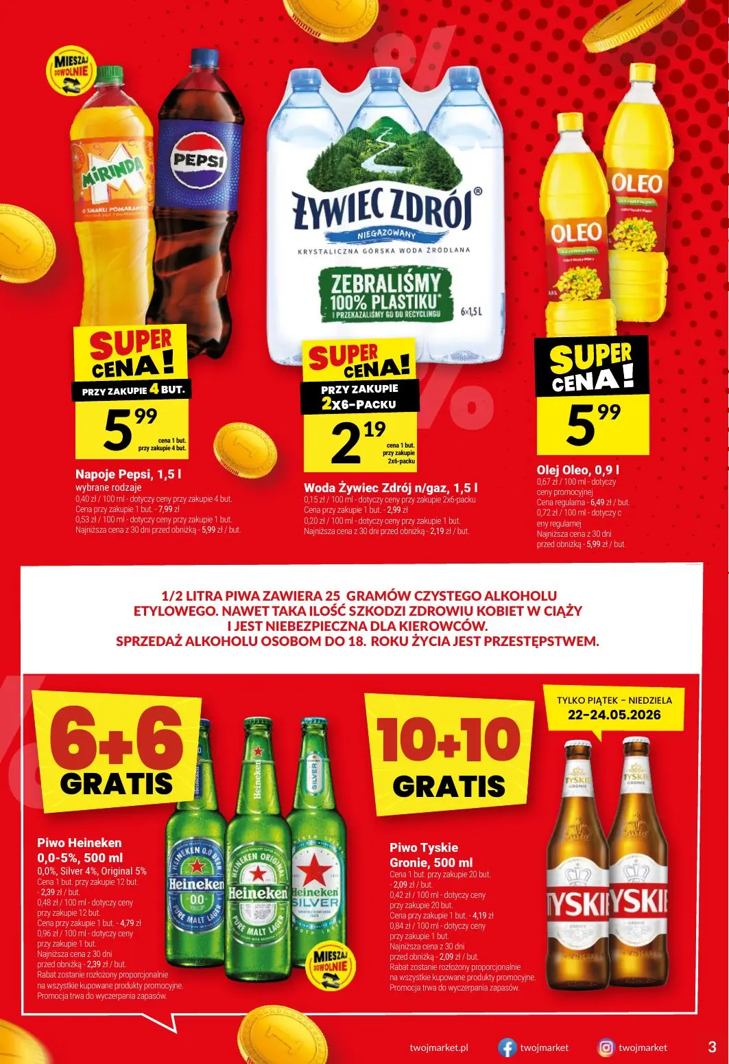gazetka promocyjna Twój Market  - Strona 3