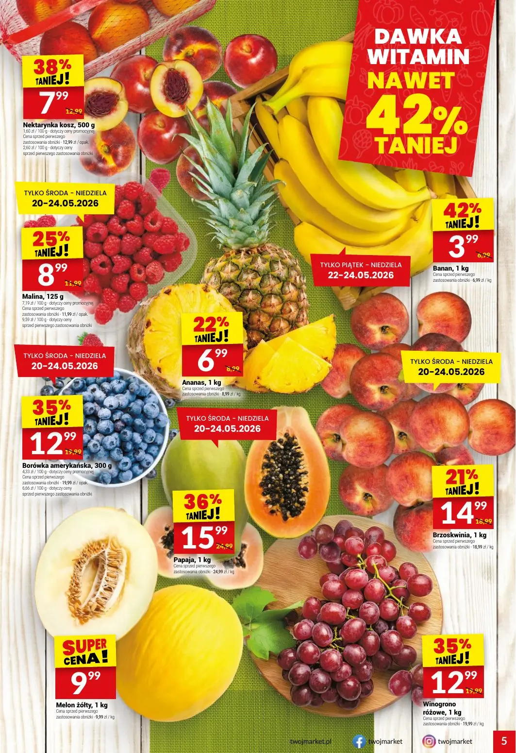 gazetka promocyjna Twój Market  - Strona 5