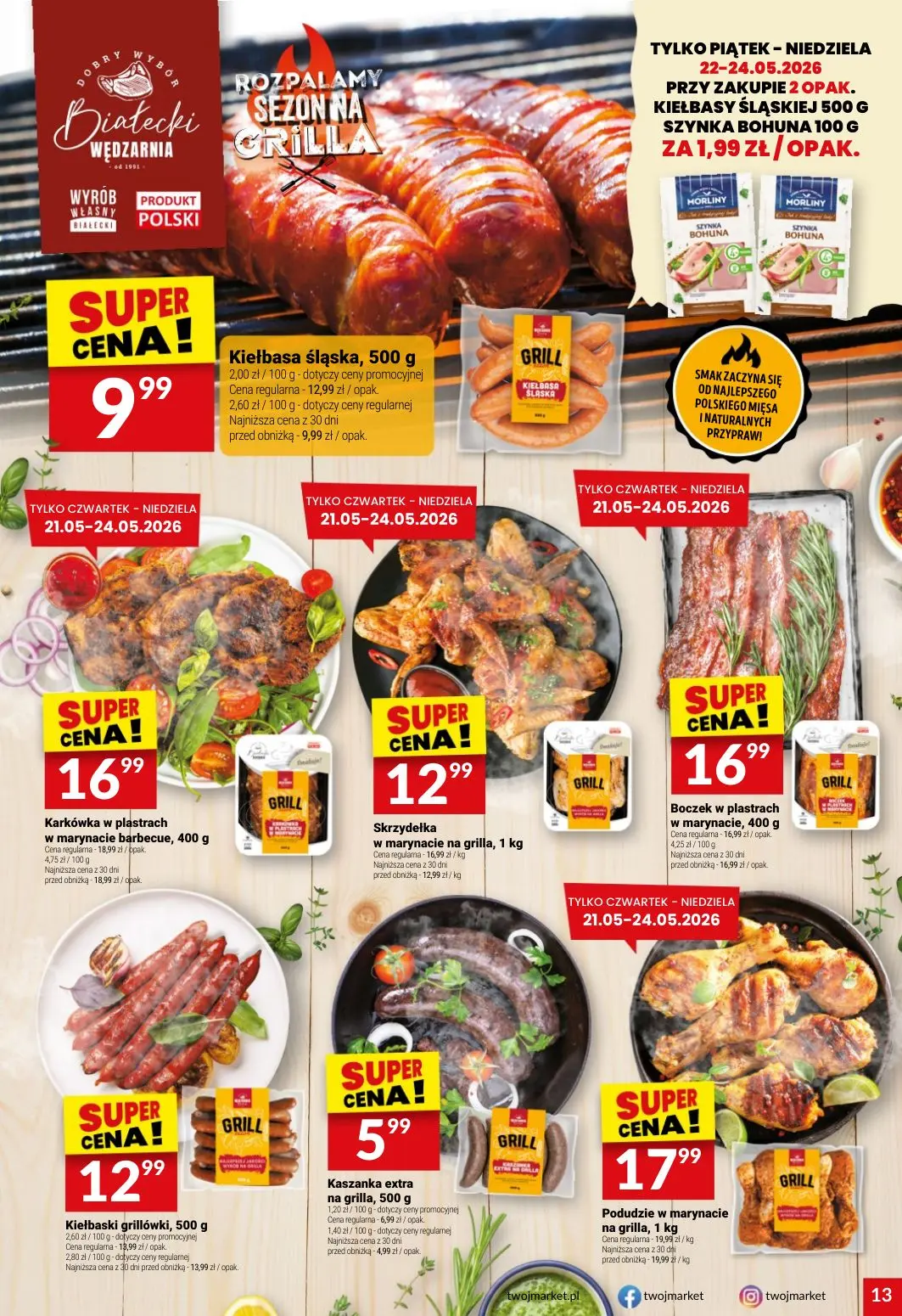 gazetka promocyjna Twój Market  - Strona 13