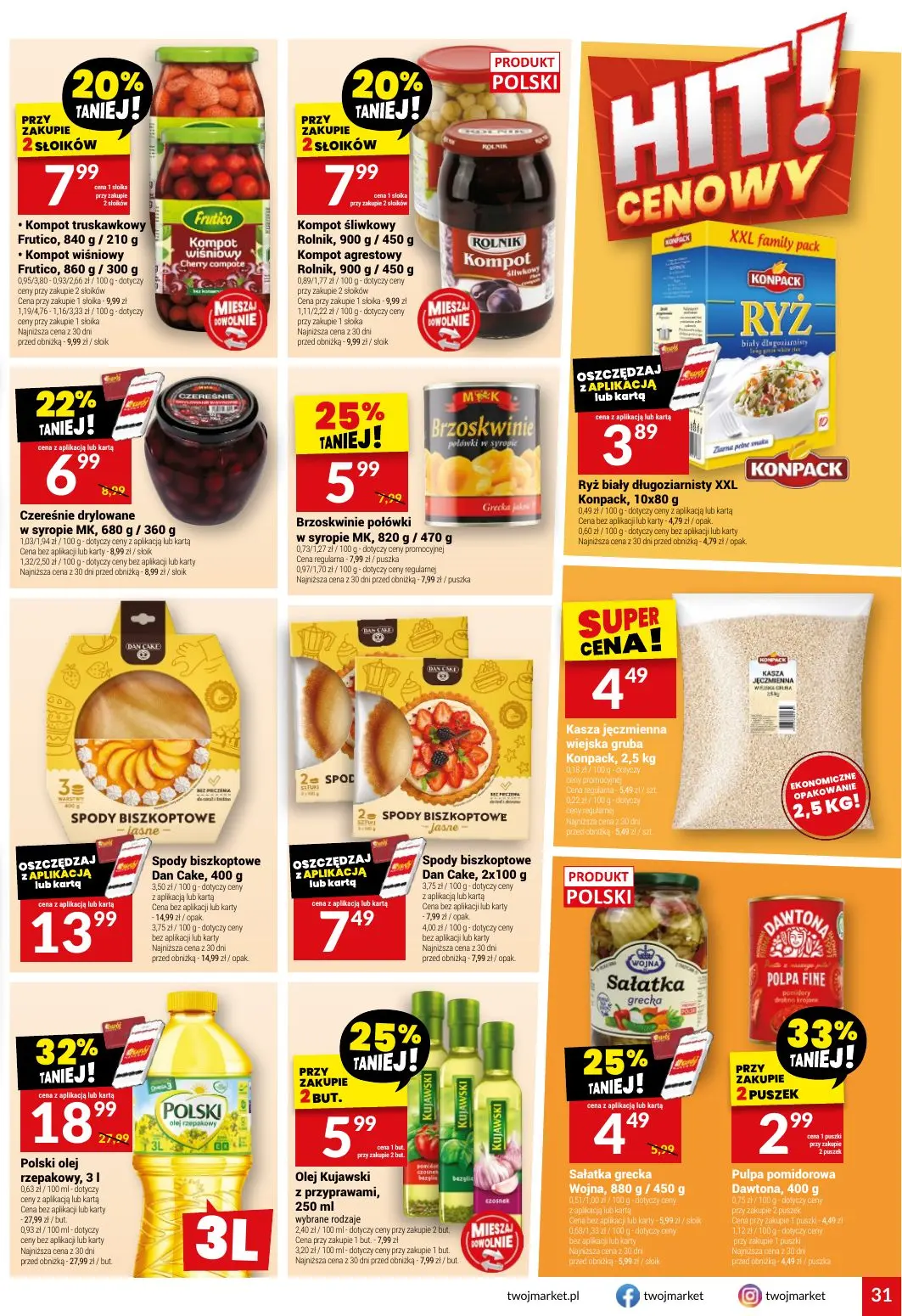gazetka promocyjna Twój Market  - Strona 31