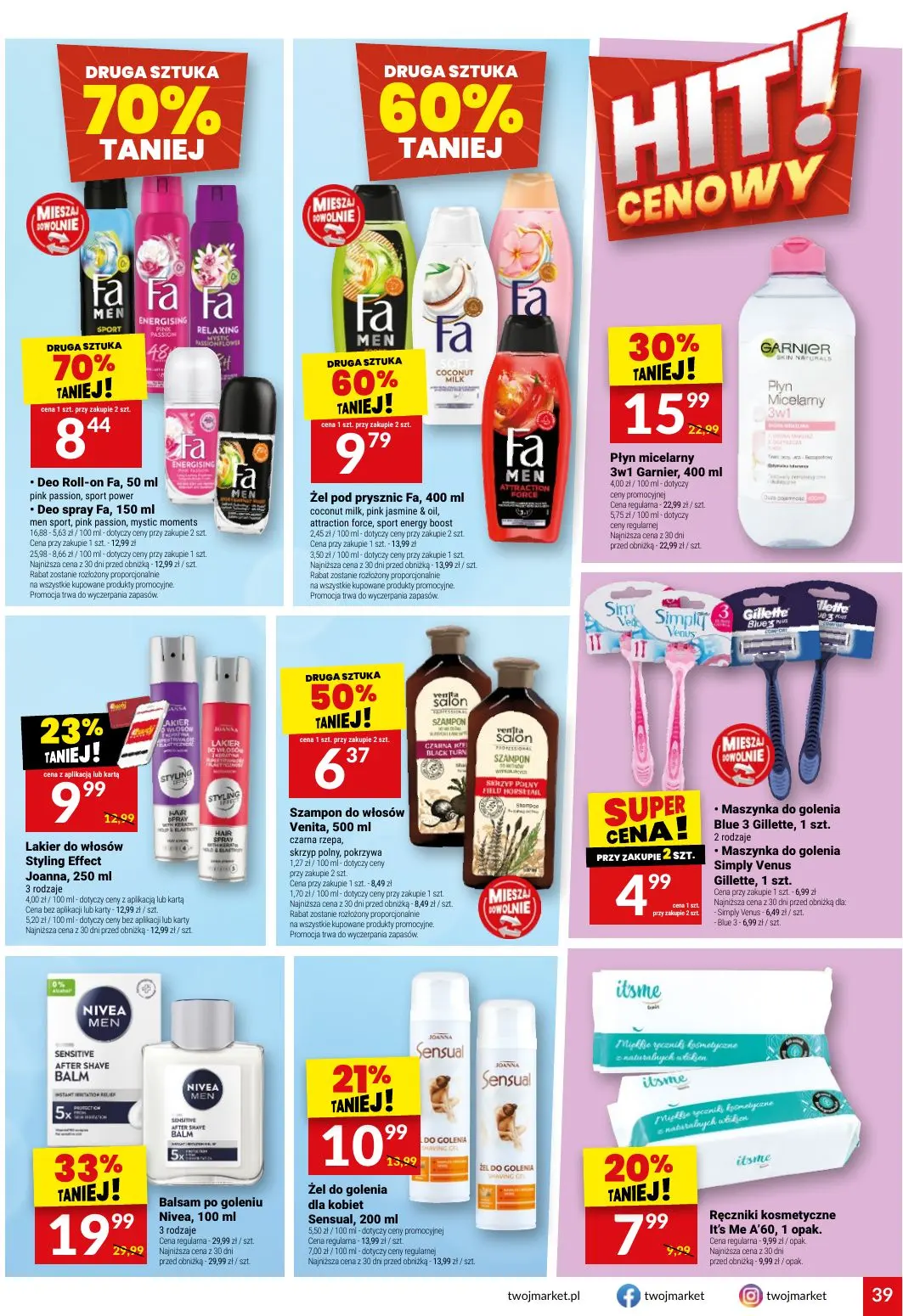 gazetka promocyjna Twój Market  - Strona 39