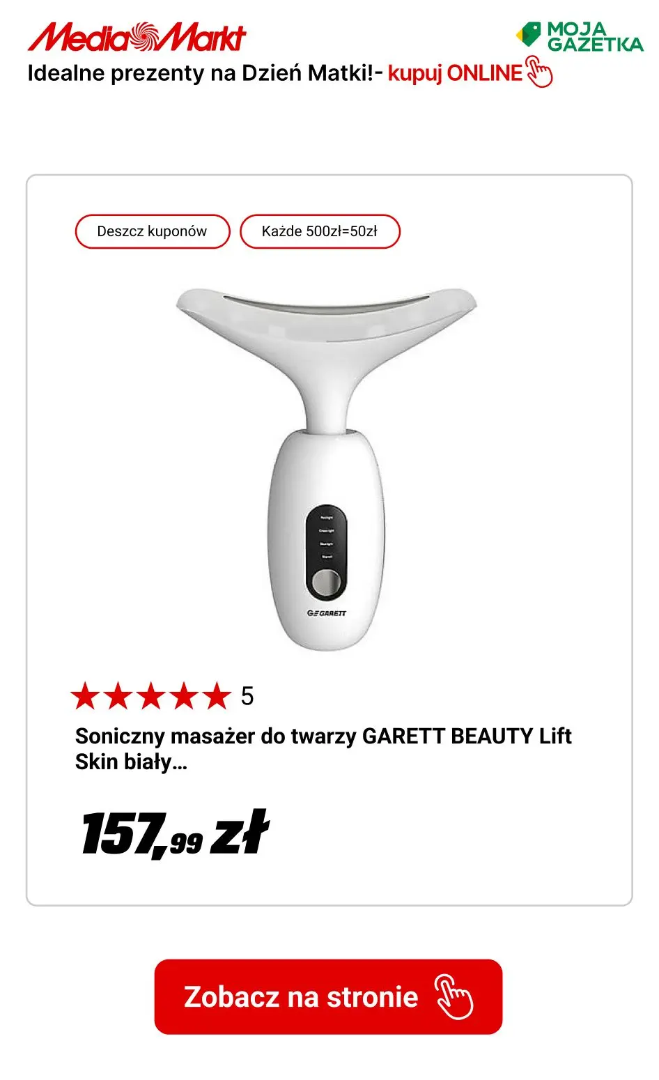 gazetka promocyjna Media Markt Idealny prezent na Dzień Matki! - Strona 5