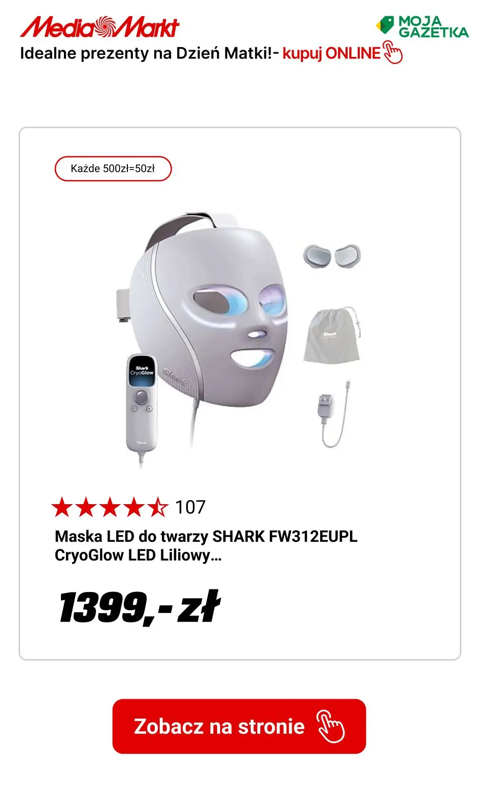 gazetka promocyjna Media Markt Idealny prezent na Dzień Matki! - Strona 7