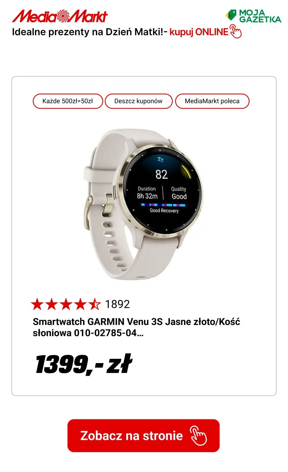 gazetka promocyjna Media Markt Idealny prezent na Dzień Matki! - Strona 8