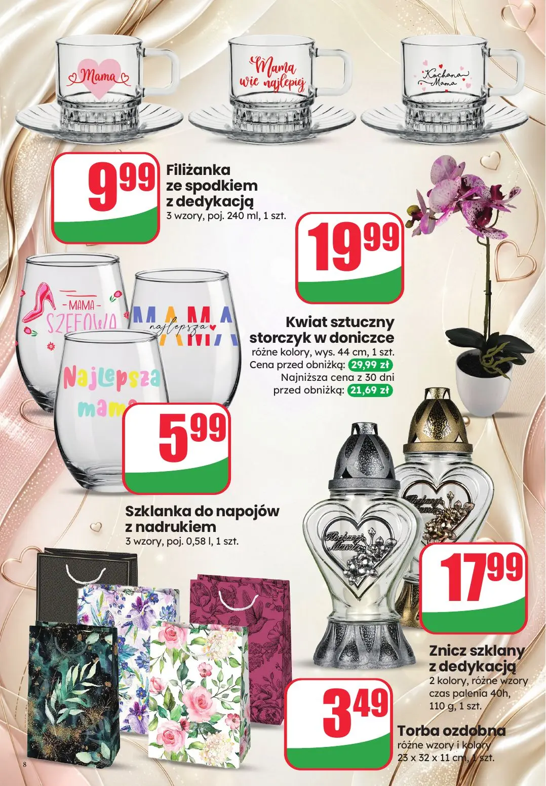 gazetka promocyjna dino Inspiracje na Dzień Mamy - Strona 8