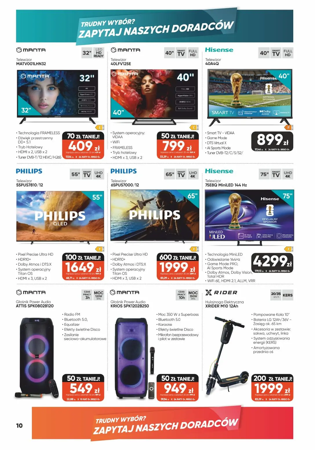 gazetka promocyjna max ELEKTRO Max okazje - Strona 10