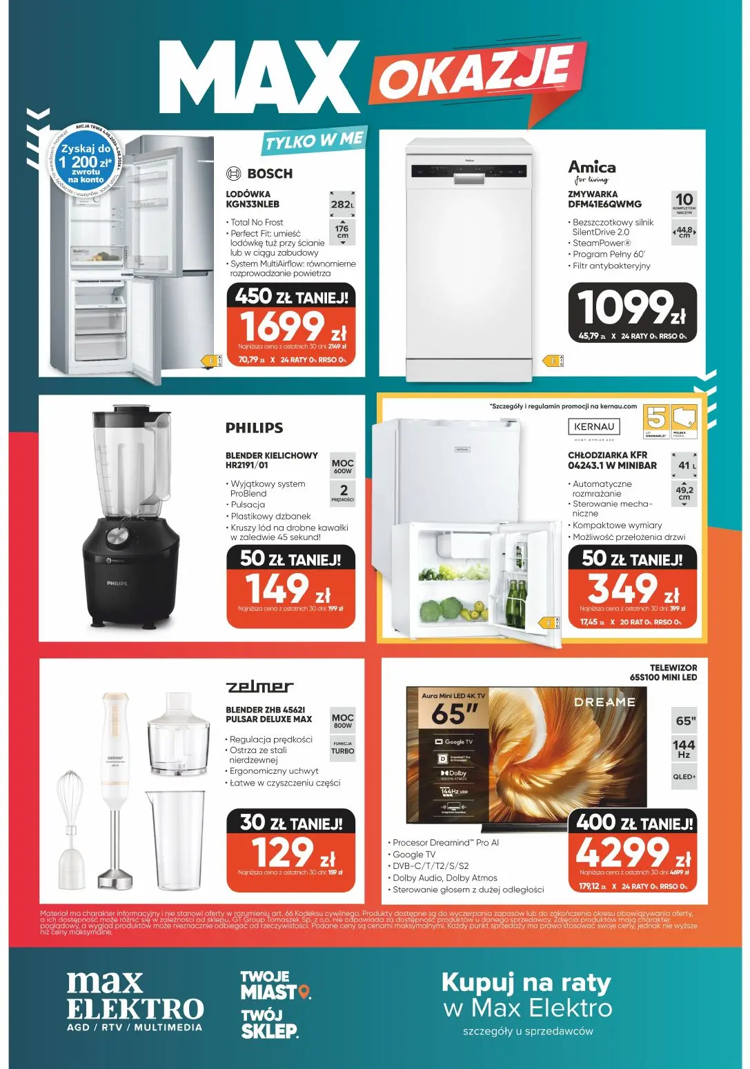 gazetka promocyjna max ELEKTRO Max okazje - Strona 12