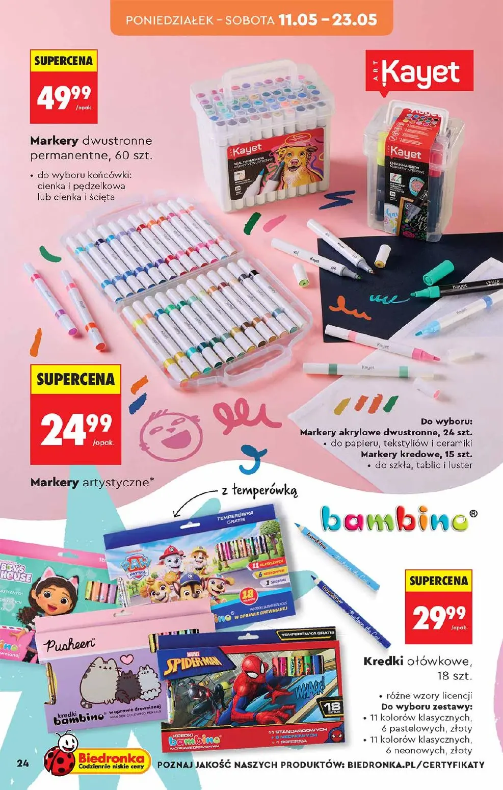 gazetka promocyjna Biedronka Hity i inspiracje - Strona 24