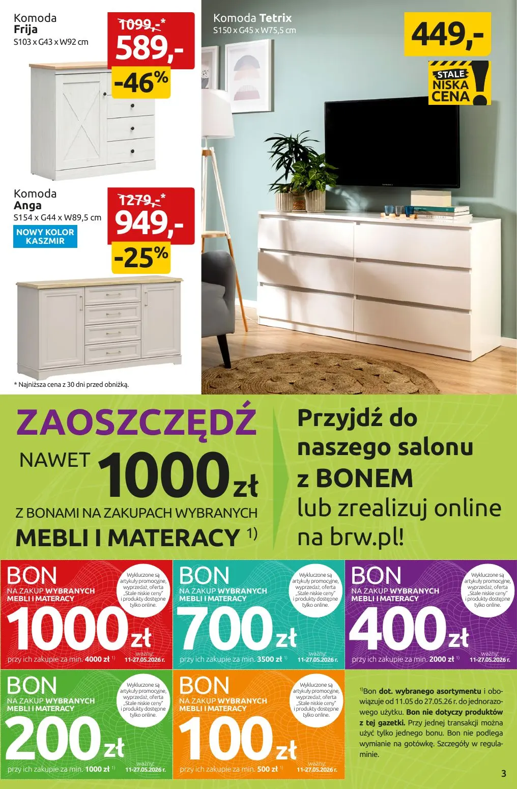 gazetka promocyjna Black Red White MAJOWY SZAŁ CENOWY DO -55% - Strona 3
