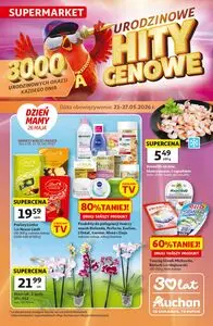 Gazetka promocyjna Auchan Supermarket, ważna od 2026-05-21 do 2026-05-27.