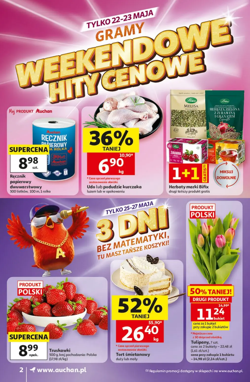 gazetka promocyjna Auchan Supermarket Urodzinowe Hity Cenowe - Strona 2