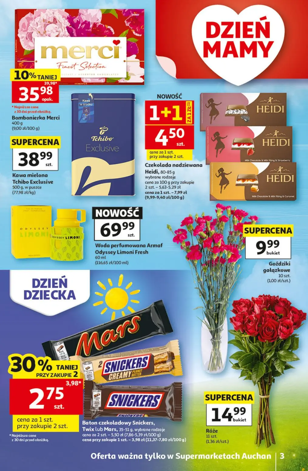gazetka promocyjna Auchan Supermarket Urodzinowe Hity Cenowe - Strona 3