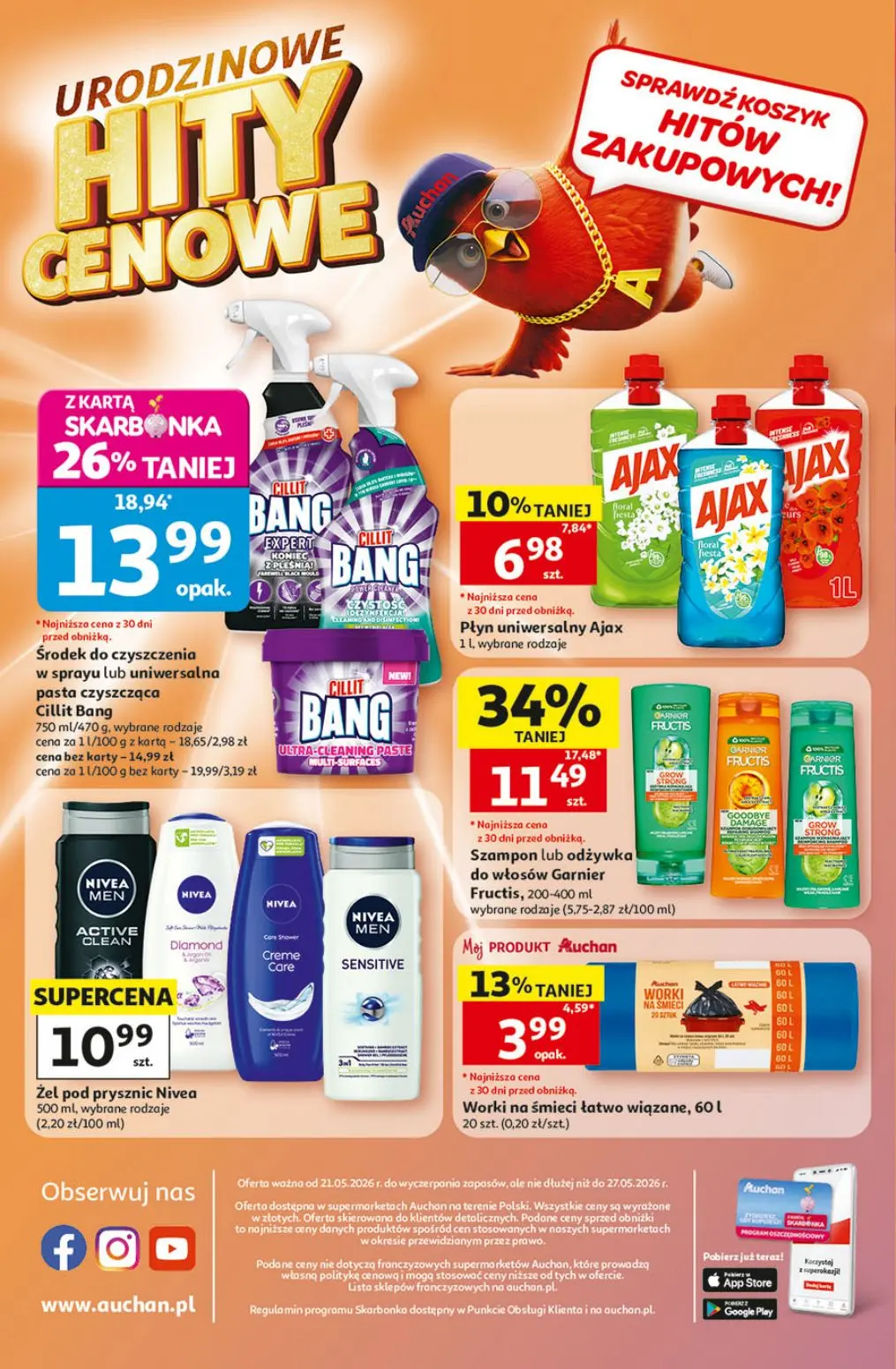 gazetka promocyjna Auchan Supermarket Urodzinowe Hity Cenowe - Strona 8