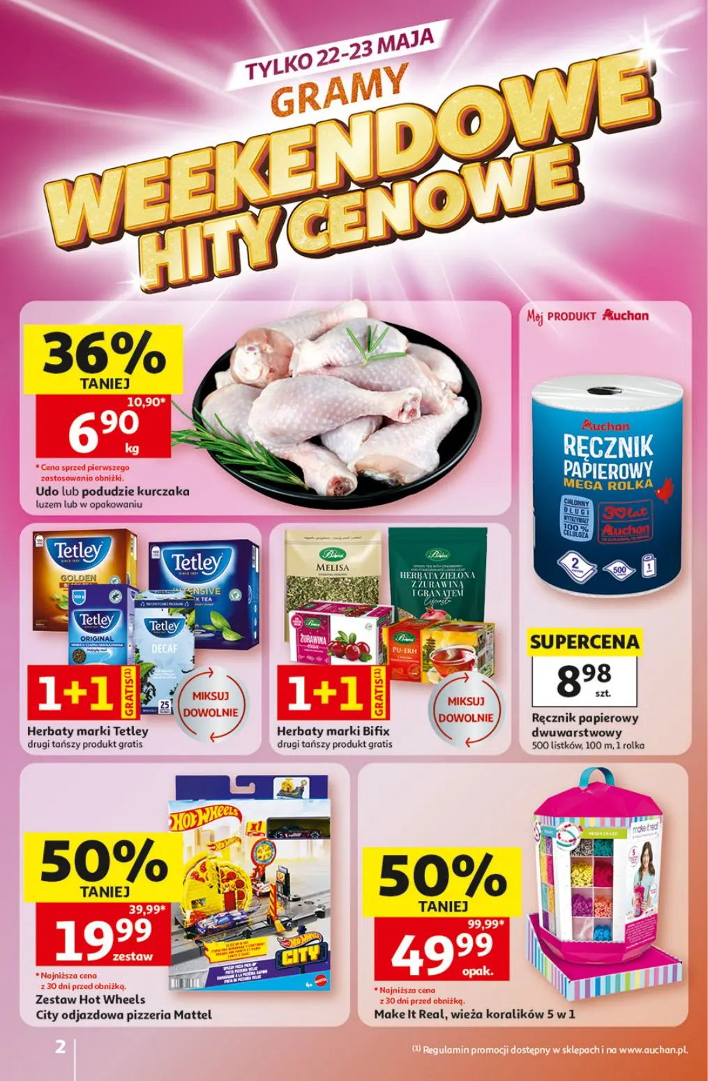 gazetka promocyjna Auchan Urodzinowe Hity Cenowe - Strona 2