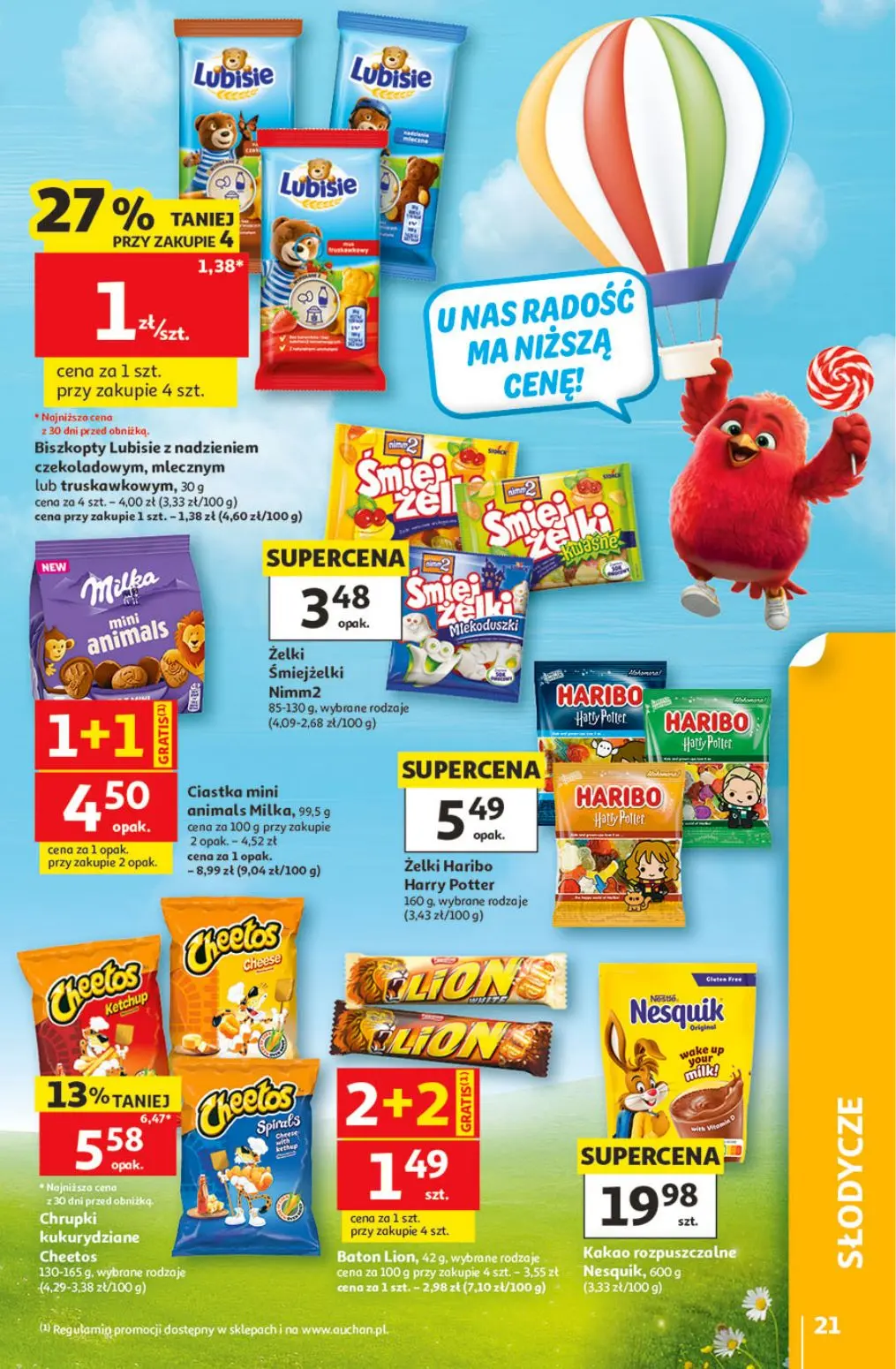 gazetka promocyjna Auchan Urodzinowe Hity Cenowe - Strona 21