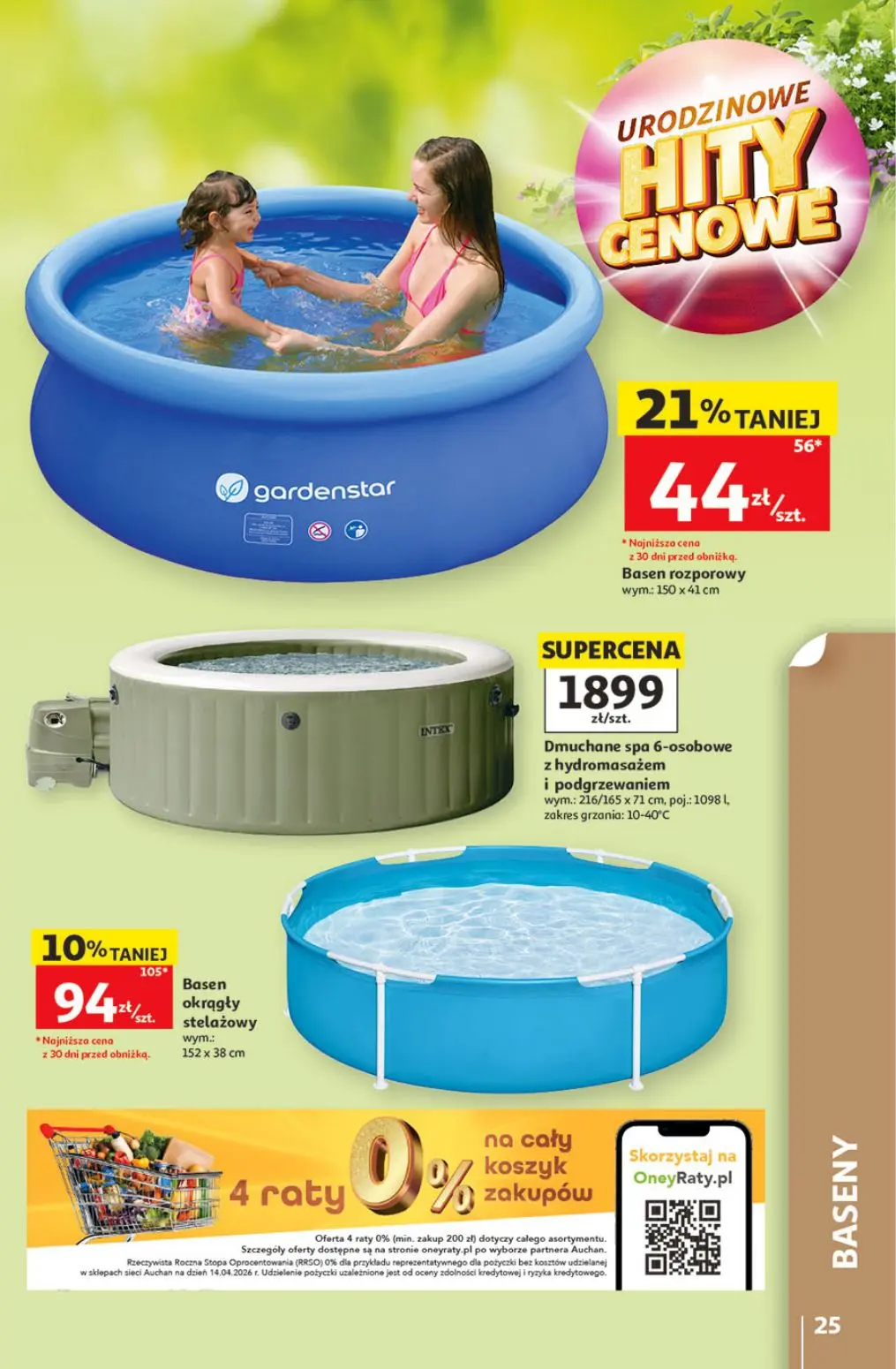 gazetka promocyjna Auchan Urodzinowe Hity Cenowe - Strona 25