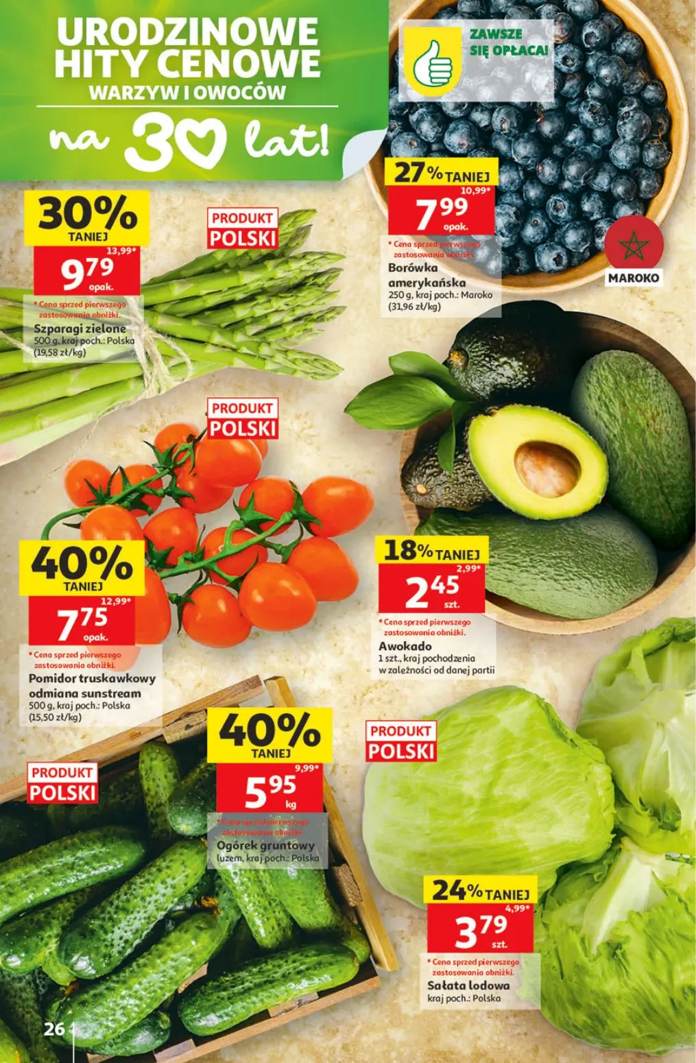 gazetka promocyjna Auchan Urodzinowe Hity Cenowe - Strona 26