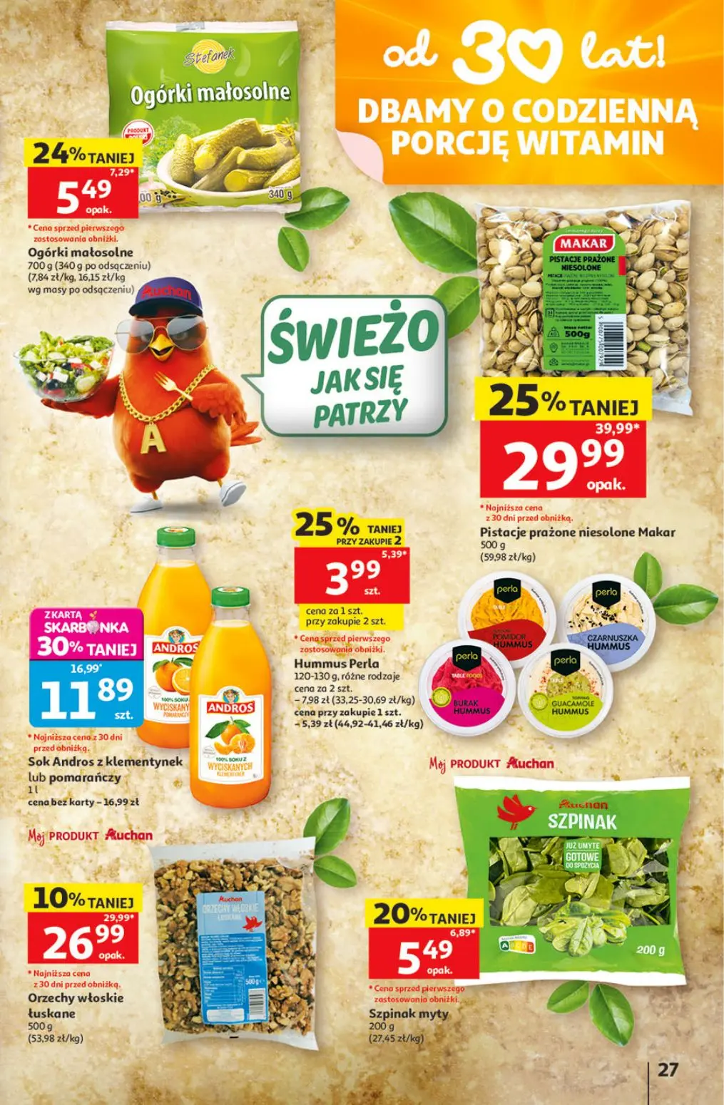gazetka promocyjna Auchan Urodzinowe Hity Cenowe - Strona 27