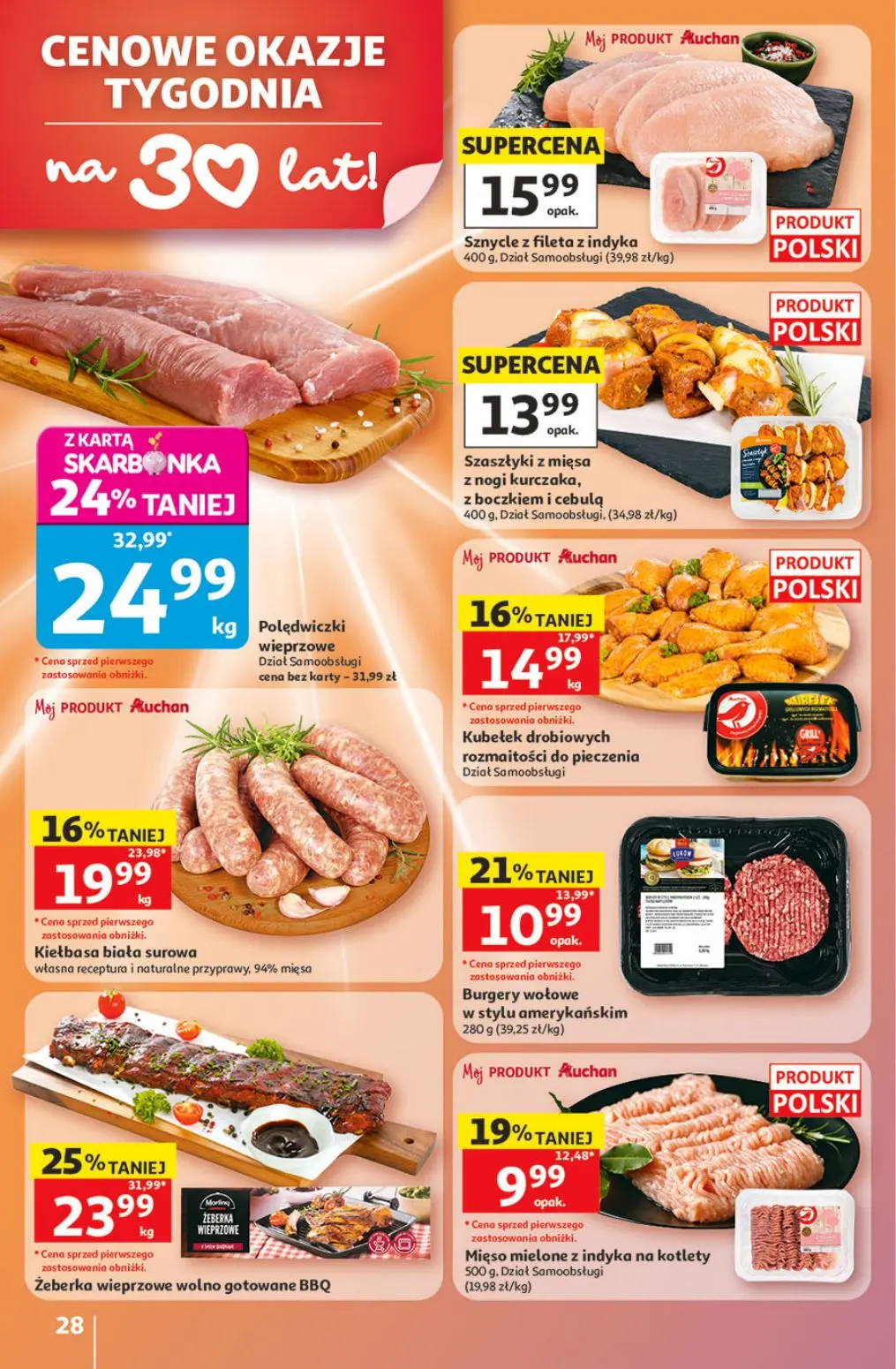 gazetka promocyjna Auchan Urodzinowe Hity Cenowe - Strona 28