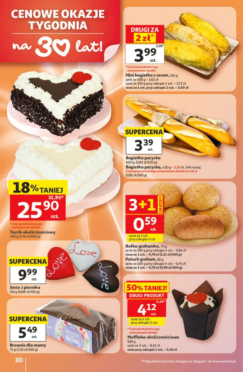 gazetka promocyjna Auchan Urodzinowe Hity Cenowe - Strona 30