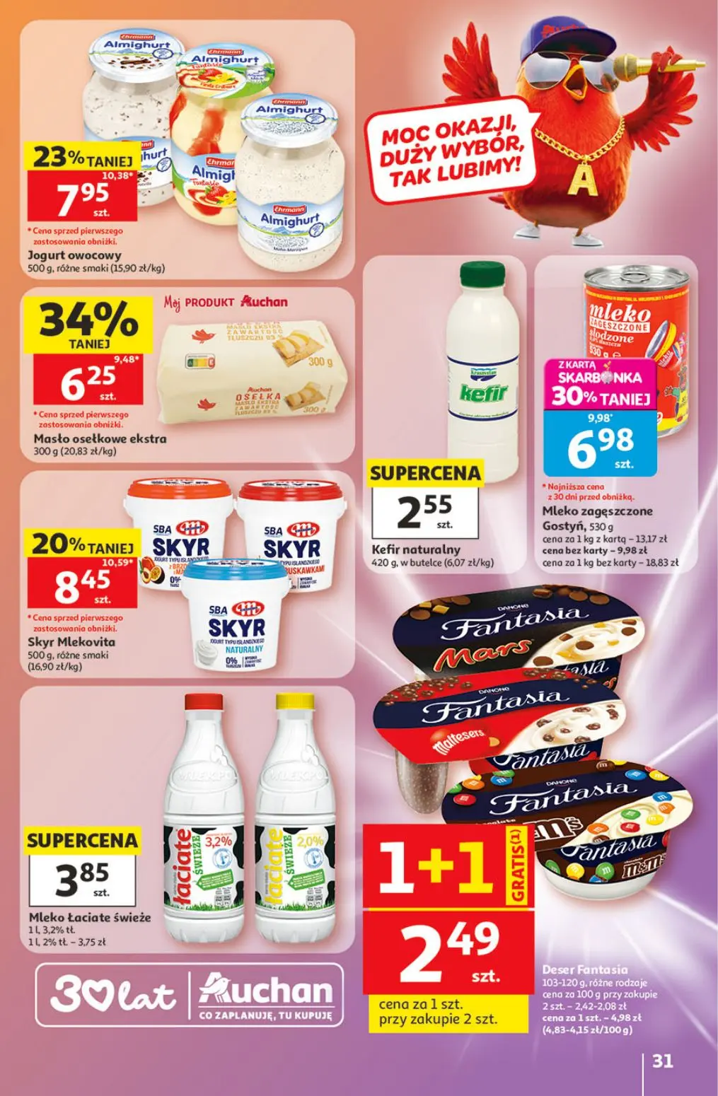 gazetka promocyjna Auchan Urodzinowe Hity Cenowe - Strona 31