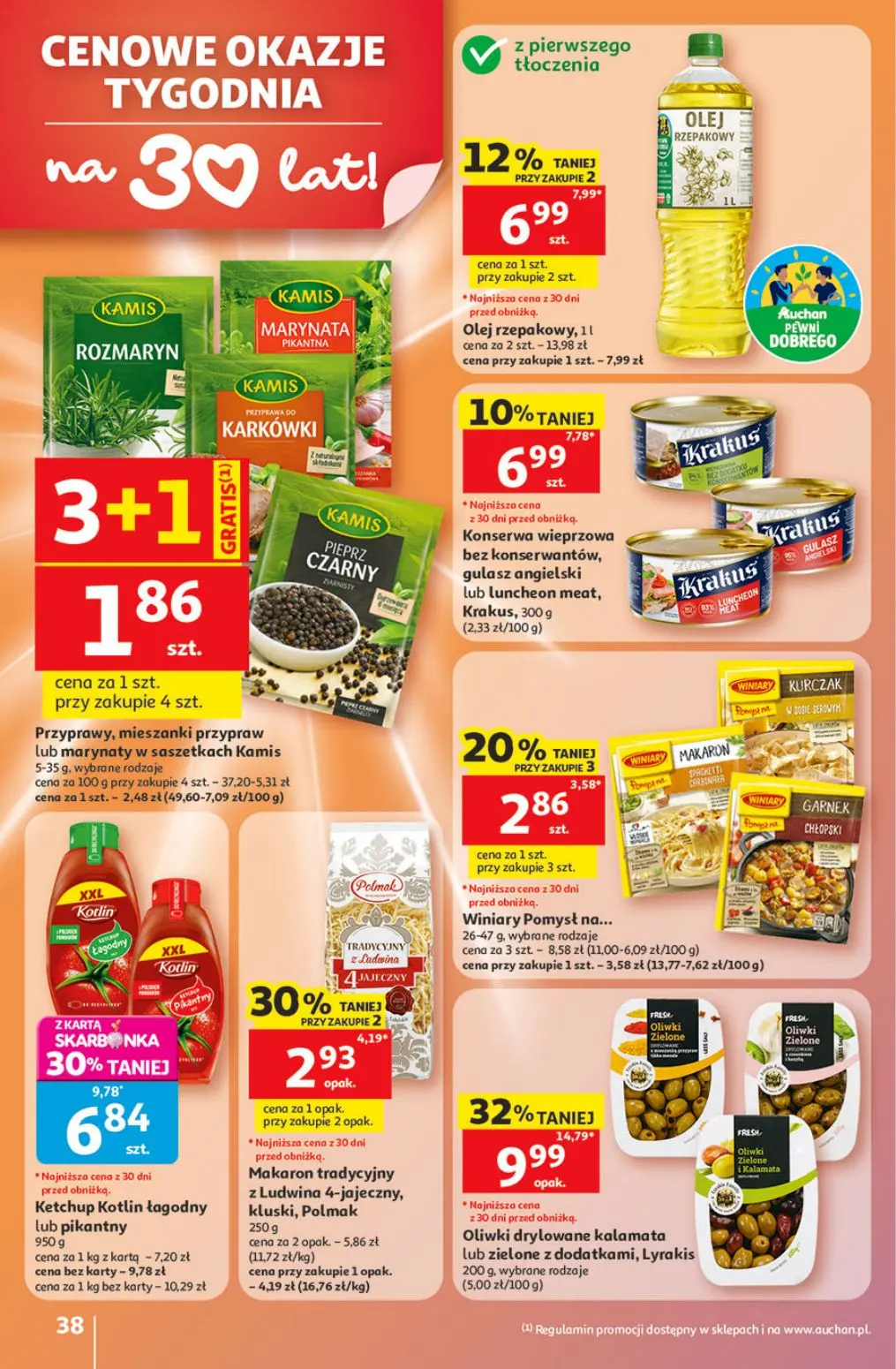 gazetka promocyjna Auchan Urodzinowe Hity Cenowe - Strona 38