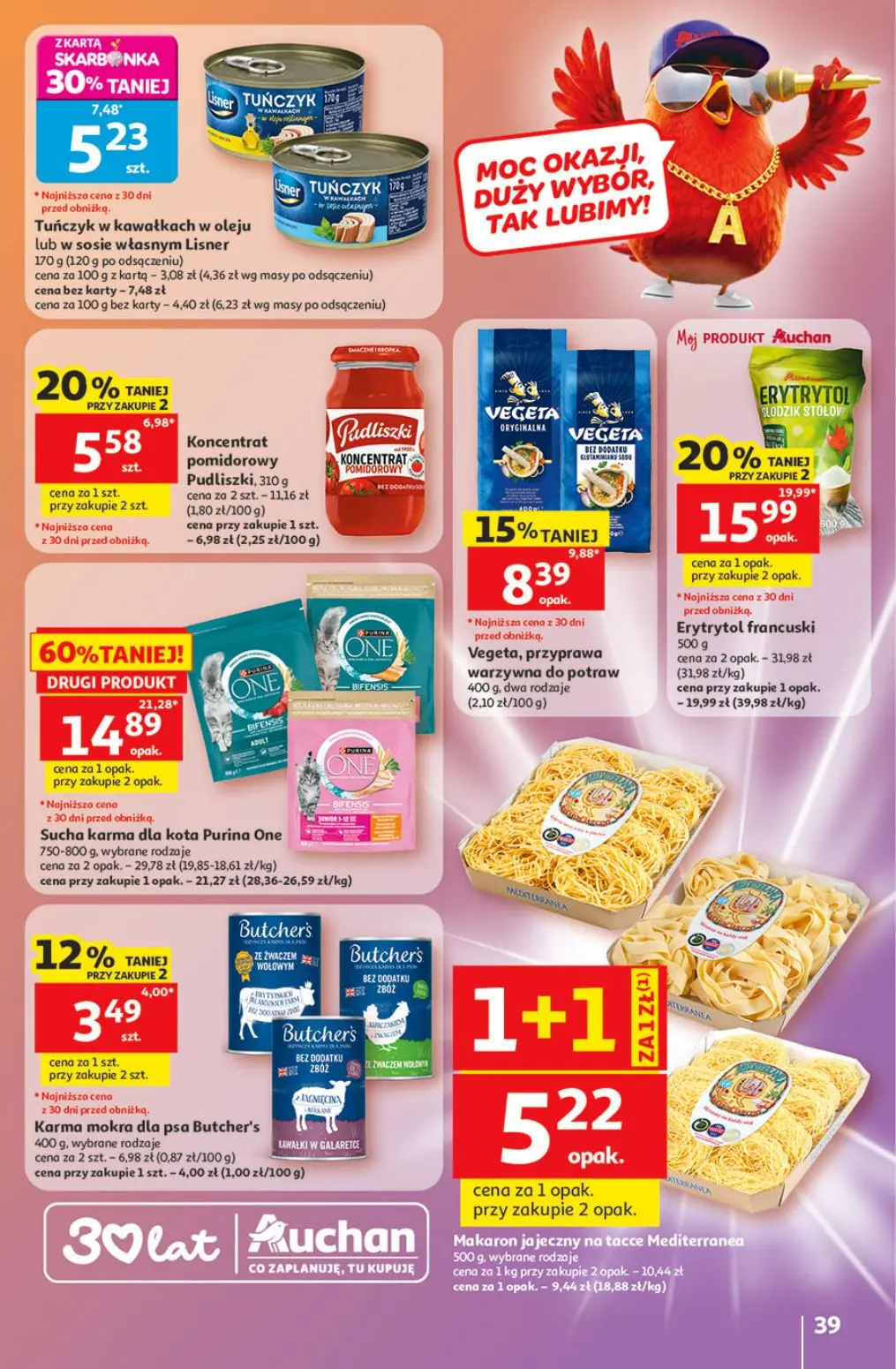 gazetka promocyjna Auchan Urodzinowe Hity Cenowe - Strona 39