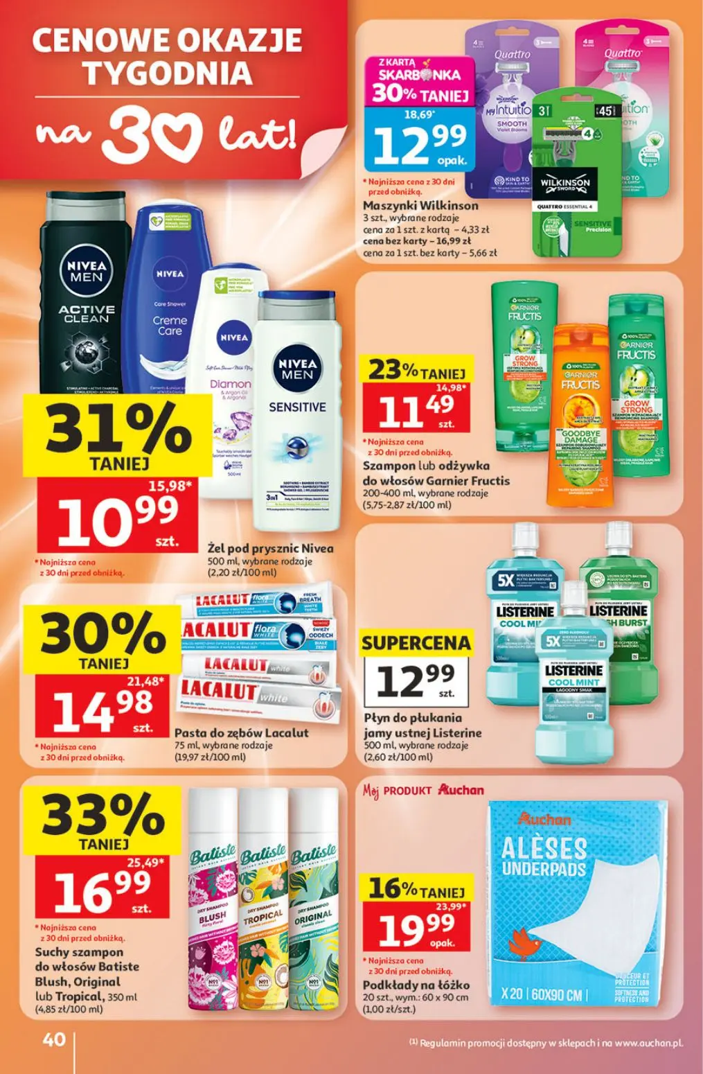 gazetka promocyjna Auchan Urodzinowe Hity Cenowe - Strona 40