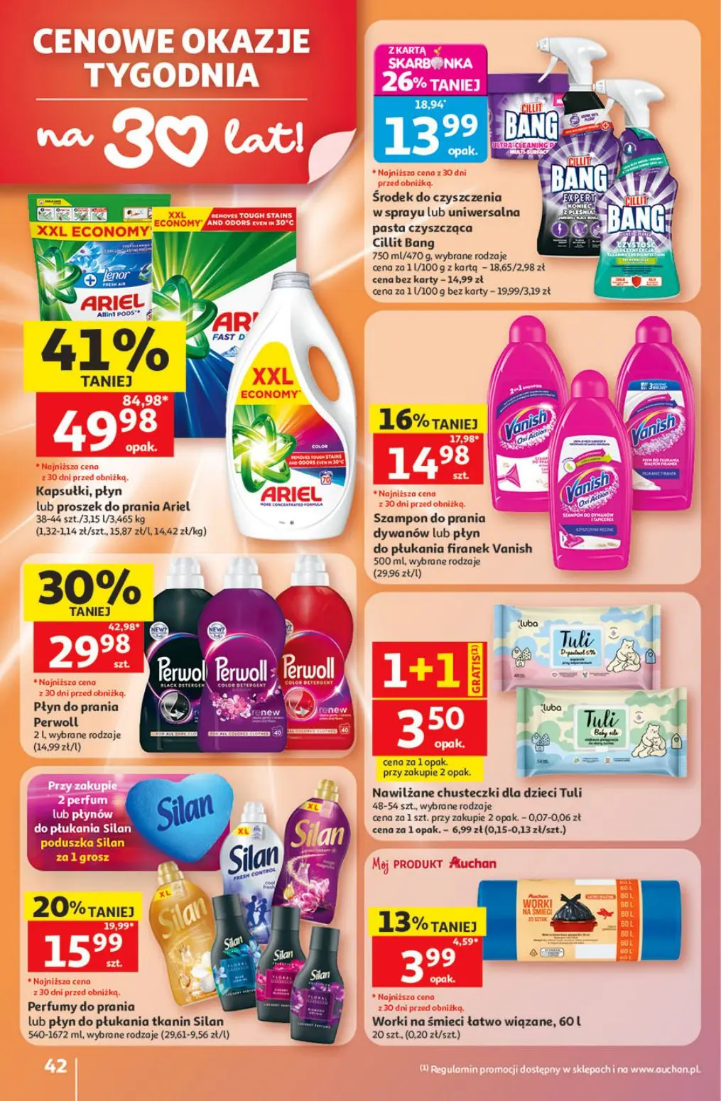 gazetka promocyjna Auchan Urodzinowe Hity Cenowe - Strona 42