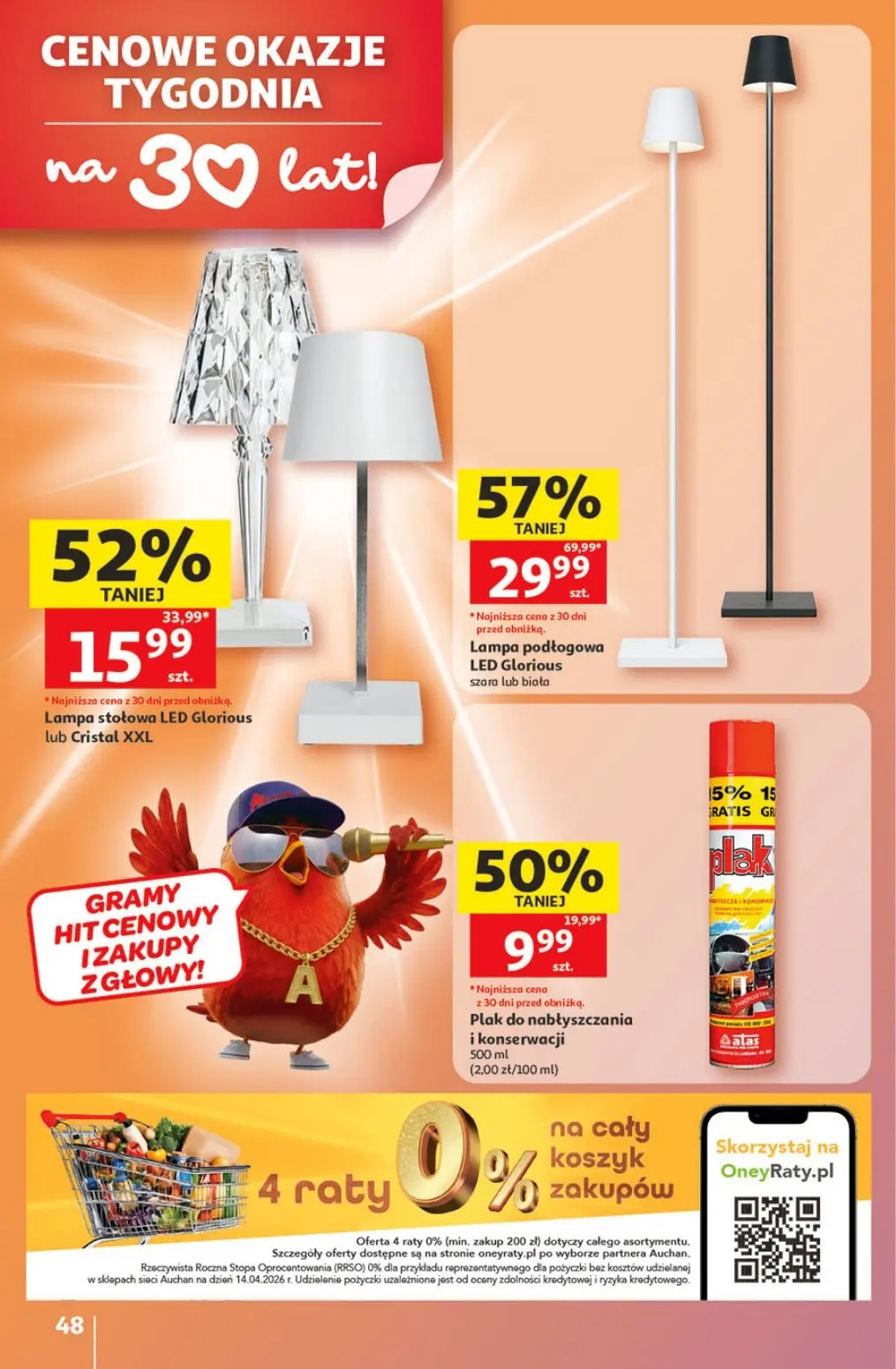 gazetka promocyjna Auchan Urodzinowe Hity Cenowe - Strona 48
