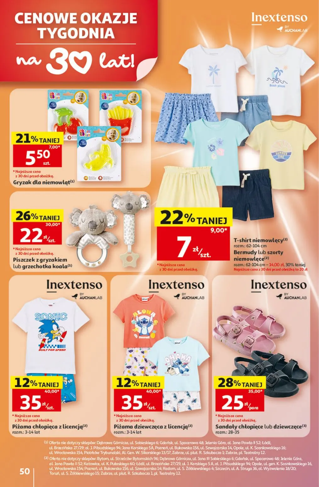 gazetka promocyjna Auchan Urodzinowe Hity Cenowe - Strona 50