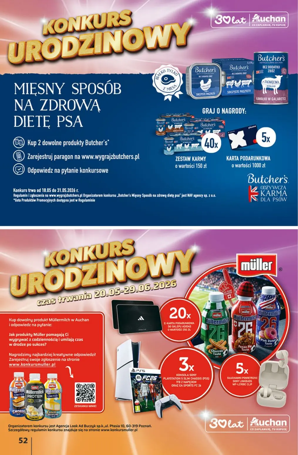 gazetka promocyjna Auchan Urodzinowe Hity Cenowe - Strona 52