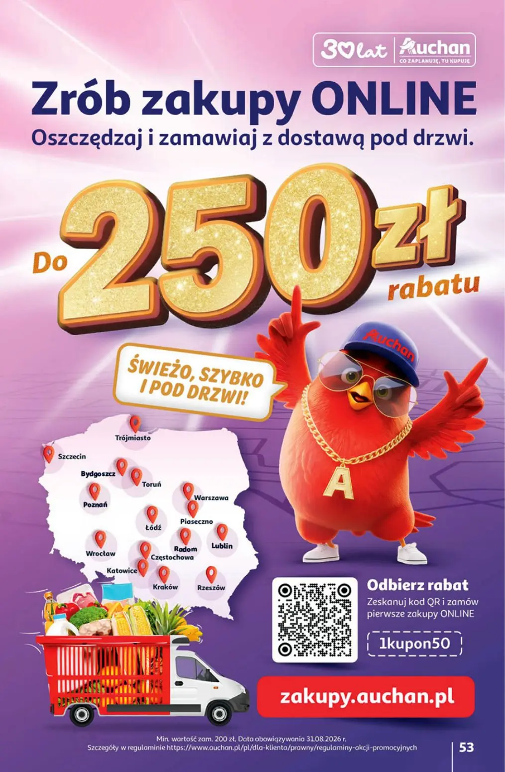 gazetka promocyjna Auchan Urodzinowe Hity Cenowe - Strona 53