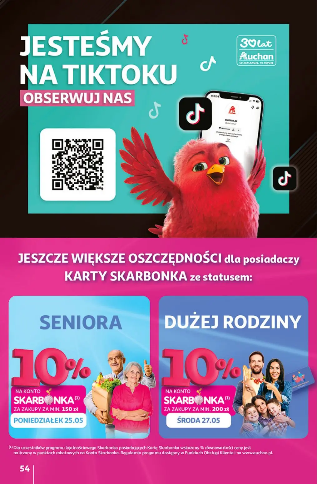 gazetka promocyjna Auchan Urodzinowe Hity Cenowe - Strona 54
